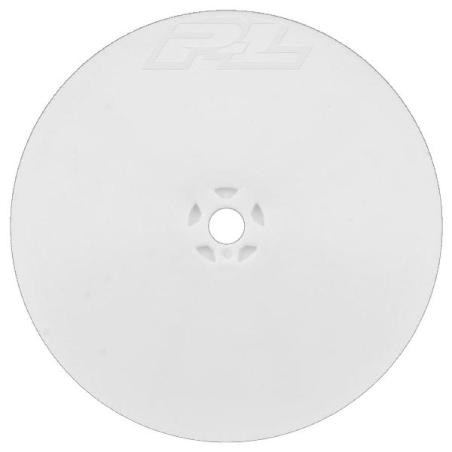 Velocity 2.2" 4wd Front White Wheels (2) for AE B64