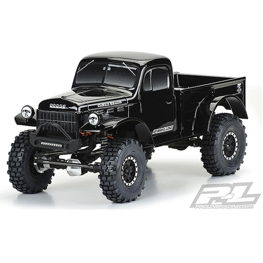 Proline 1946 Dodge Power Wagon Tough Colour Black 313Mm Crawl