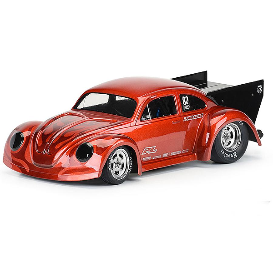 VolkswagenÂ® Drag Bug Clear Body for SlashÂ® 2wd Drag car
