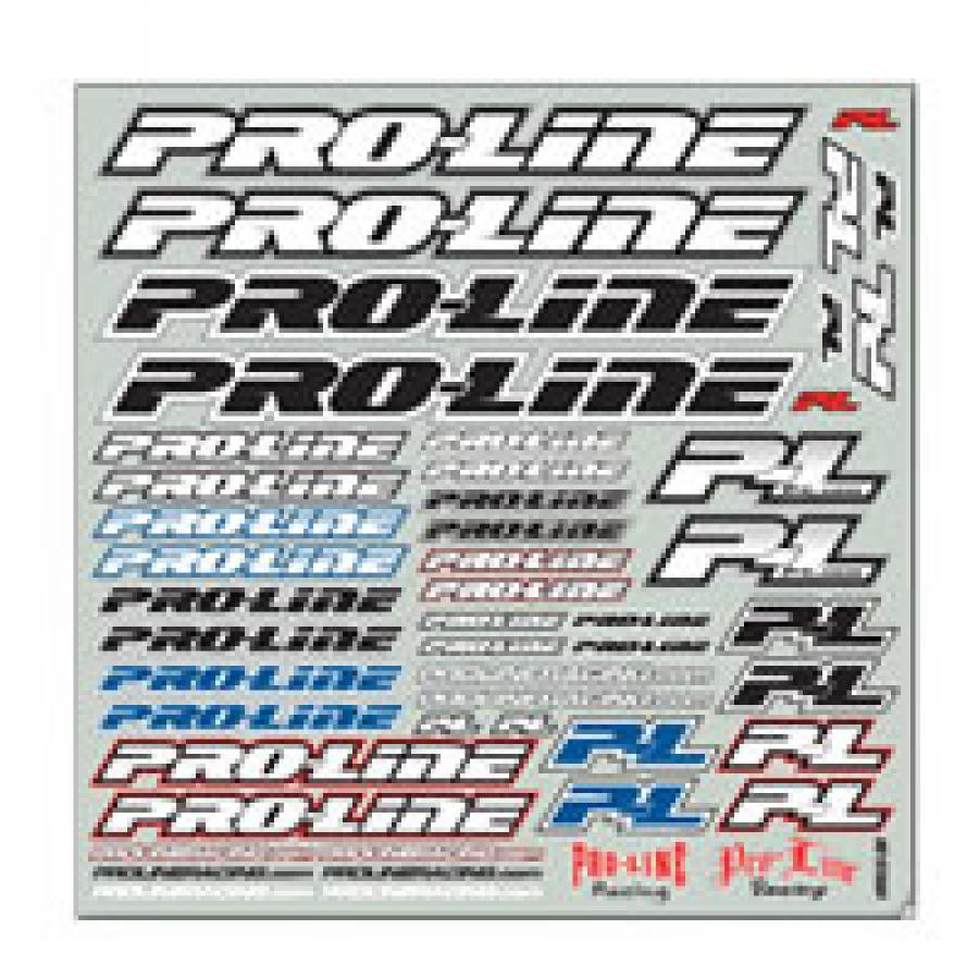 Pro-Line Team Decal sheet