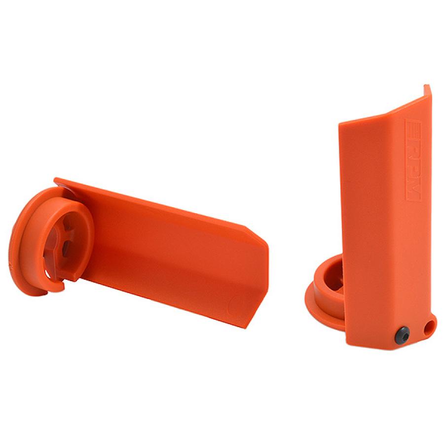 Shock Shaft Guards for the Traxxas X-Maxx - Orange