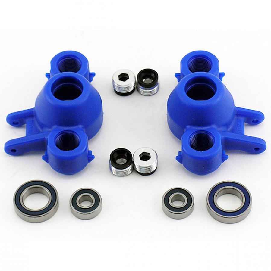 Revo & T/E-Maxx 2.5R & 3.3 Steering Knuckles - Blue