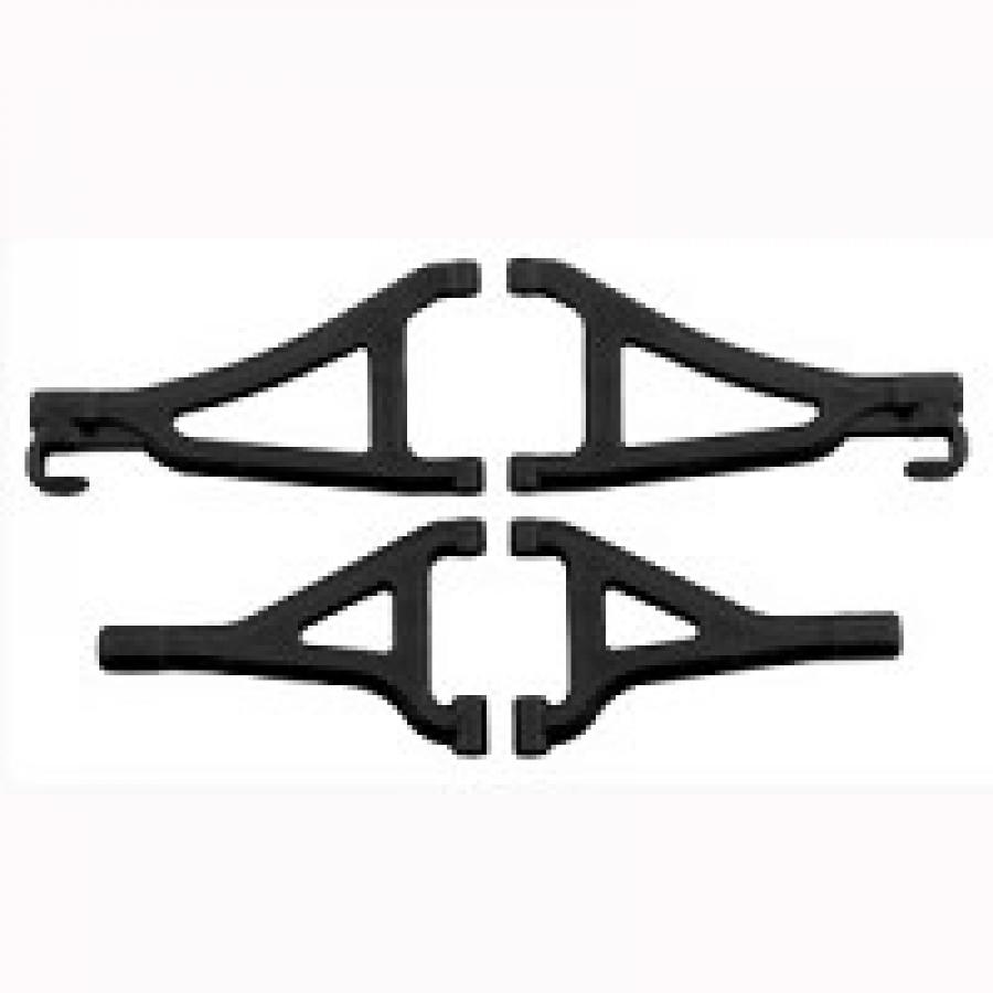 Front A-arms for the Traxxas 1/16th Scale Mini E-Revo - Blac