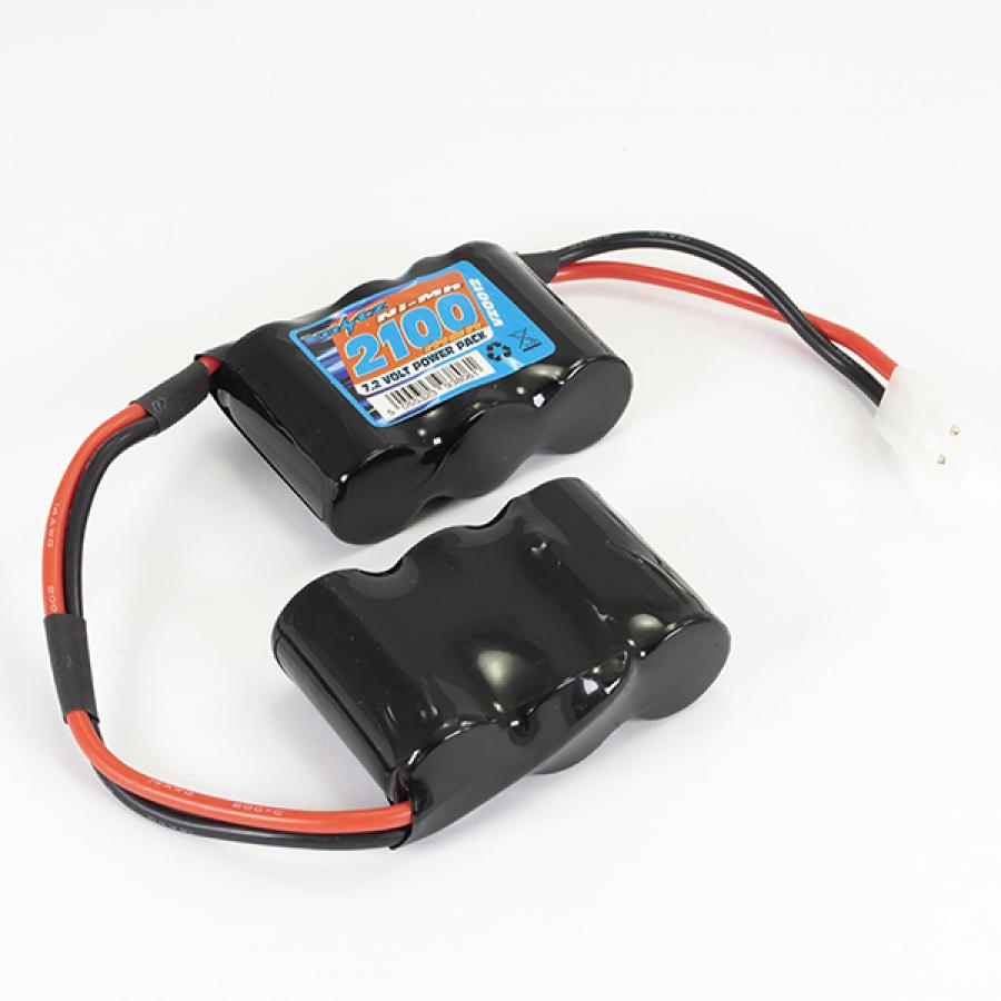 Voltz 2100Mah 7.2v NiMH Saddle Pack Akku W/Tamiya liitin