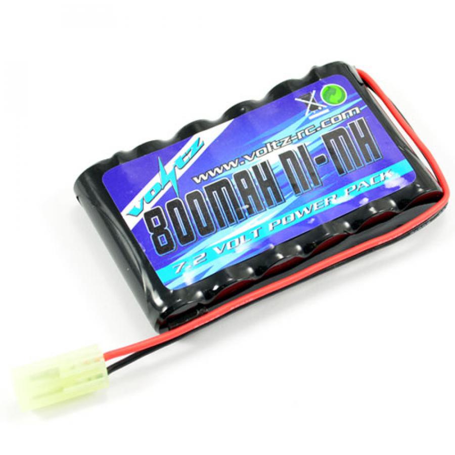 Voltz Hobby 7.2V 800mAh Flat AA Akku Mini Tamiya Liitin