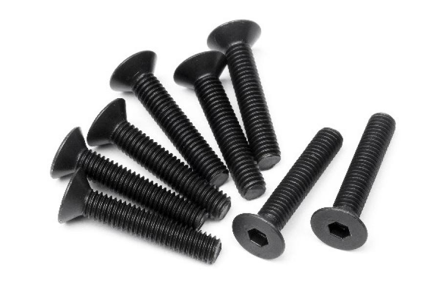 HPI Racing  FLAT HEAD SCREW M3x16mm (HEX SOCKET/8pcs) 100557