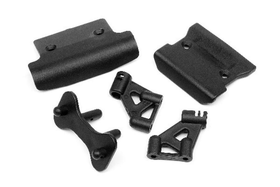 HPI Racing  BUMPER/WING MOUNT SET 100847