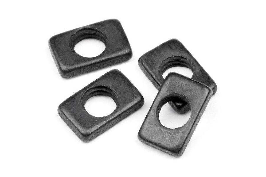 HPI Racing  Steering Nut 3mm (4pcs) 101226