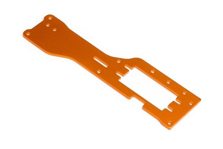 HPI Racing  Upper Chassis 6061 trophy Series (Orange) 101758