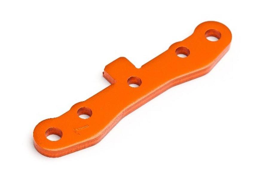 HPI Racing  FRONT SUSPENSION HOLDER 7075 TROPHY (ORANGE) 101764