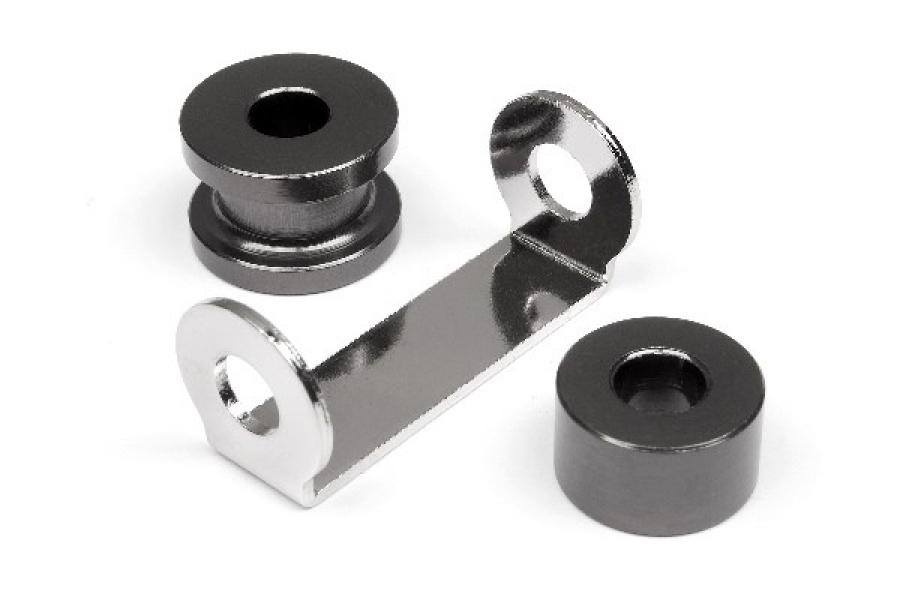 Hpi Racing Spacer Set For Fuelie Engine (Gunmetal) 102164