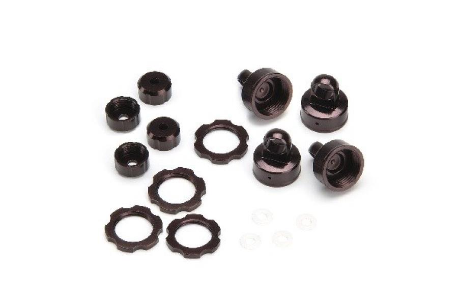 Shock Color Parts Set (Dark Brown Anodized) 103441