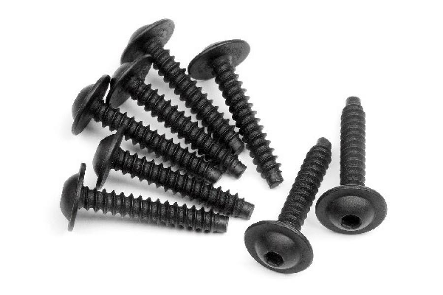 HPI Racing  TP FLANGED SCREW M3x18mm (HEX SOCKET/8pcs) 103673