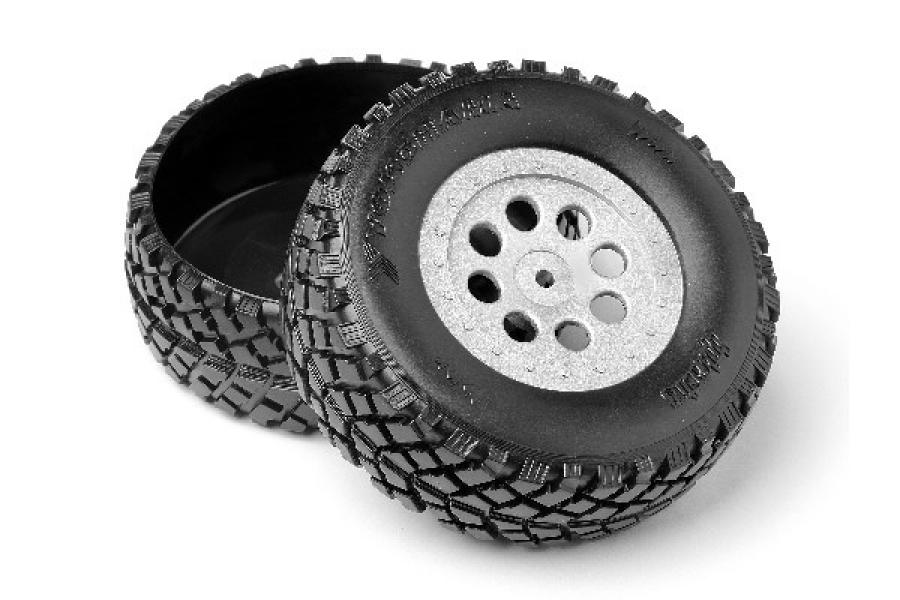 HPI Racing  PLASTIC TRUCK BED TIRES (2pcs) 103773