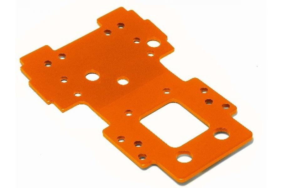 HPI Racing  Bulkhead Lower Plate 2.5mm (Orange) 105892