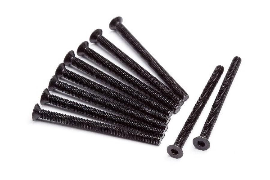 HPI Racing  FLAT HEAD SCREW M3x40mm (HEX SOCKET/10pcs) 106427