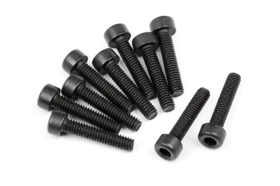 HPI Racing  CAP HEAD SCREW M2.5x12mm (10pcs) 107376