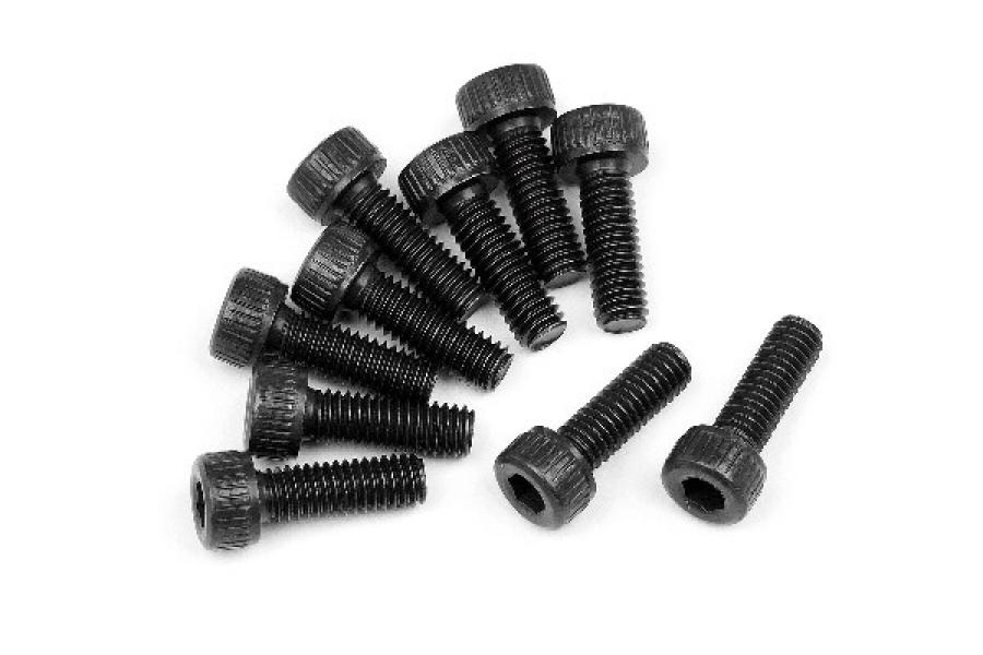 HPI Racing  CAPHEAD SCREW M2.5x8mm (10pcs) 107889