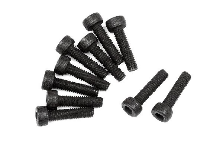 HPI Racing  CAPHEAD SCREW M2.5x10mm (10pcs) 107890