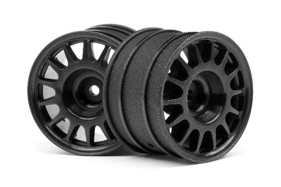 Hpi Racing Wr8 Rally Off-Road Wheel Black (48X33Mm/2Pcs) 107970