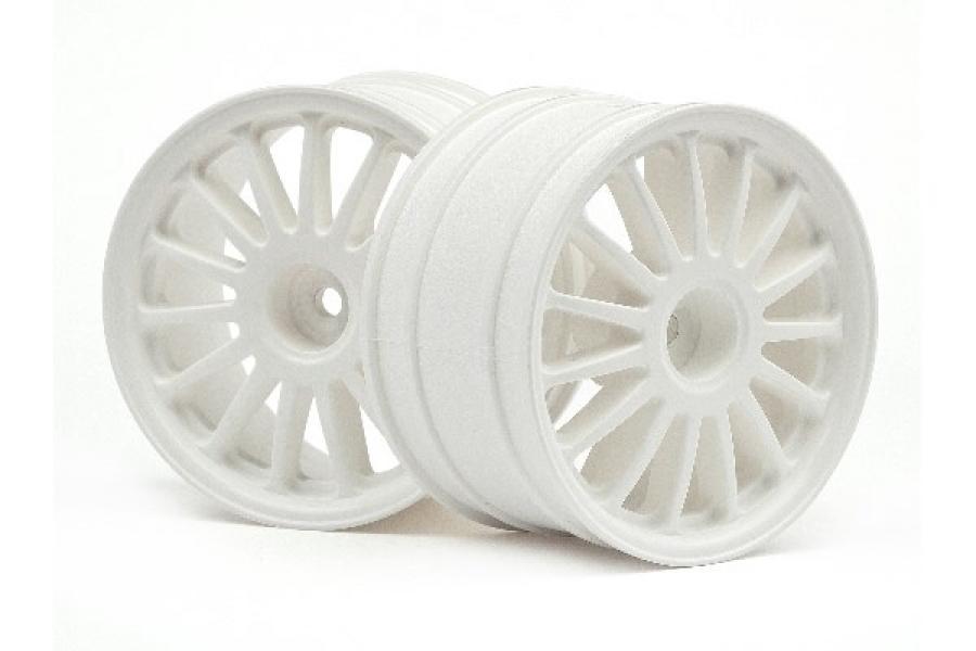 HPI Racing  WR8 TARMAC WHEEL WHITE (2.2"/57X35MM/2PCS) 108075