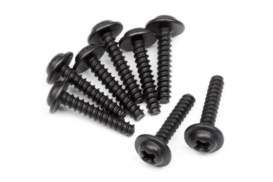 Tp. Flanged Screw M3X15Mm (8Pcs) 111298