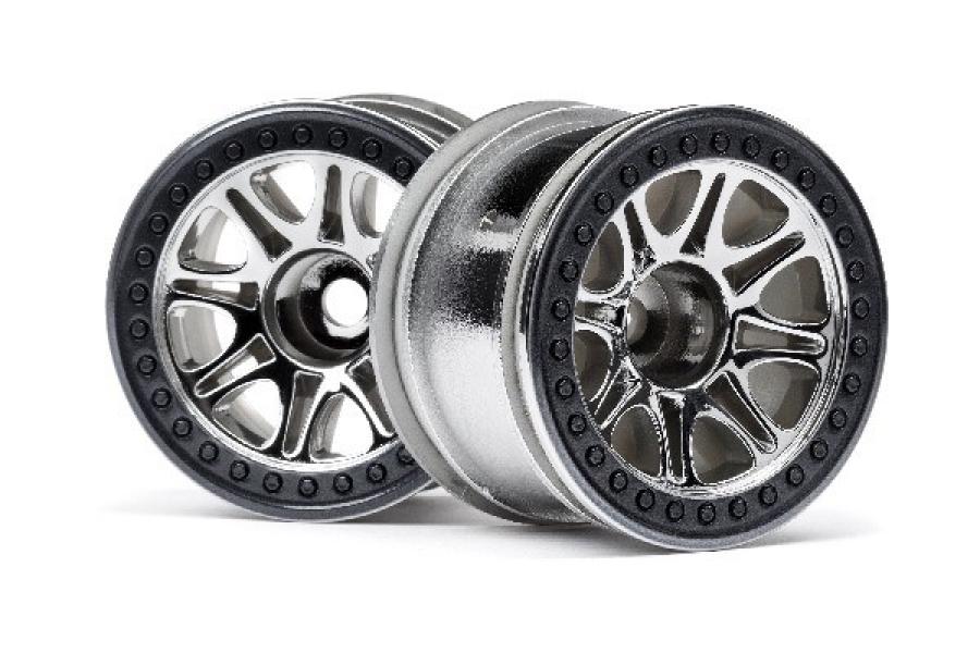 Split 8 Truck Wheel (Chrome/2Pcs) 113336