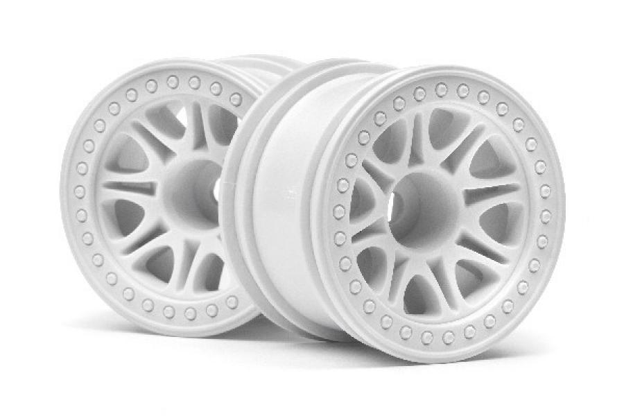 HPI Racing  SPLIT 8 TRUCK WHEEL (WHITE/2PCS) 113339