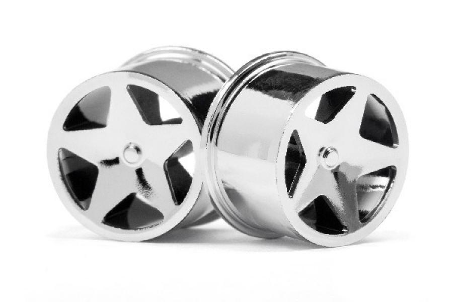 Q32 Super Star Wheel Set F/R Chrome18X10/18X14/ X4 114279