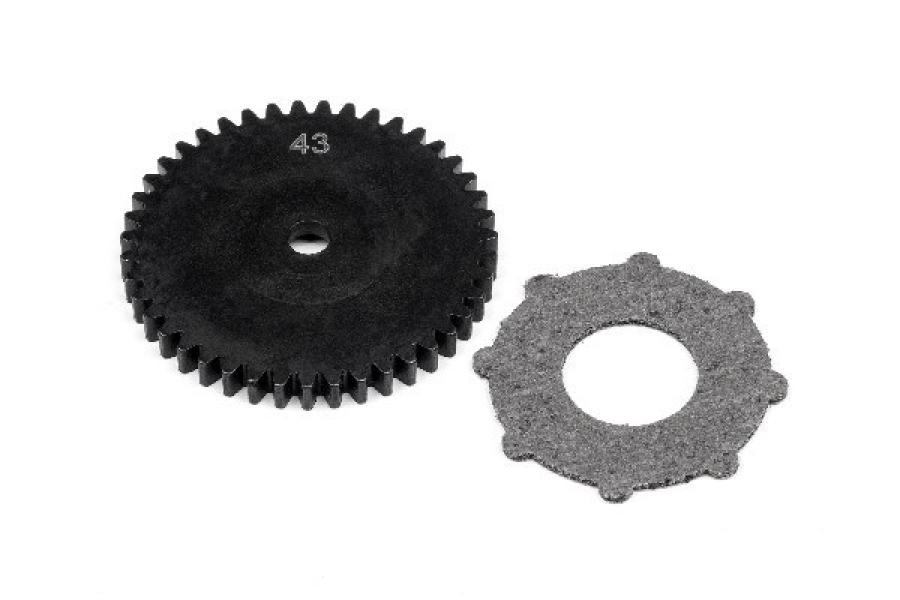 HPI Racing  HEAVY DUTY SPUR GEAR 43TX5MM 114587