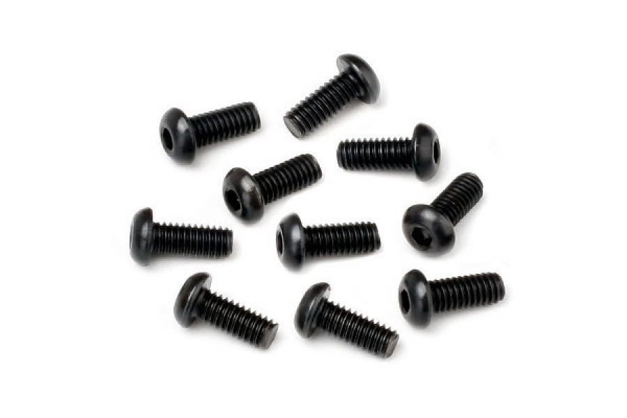 Button Head Screw M2.5X6Mm (Hex Socket/10Pcs) 114761