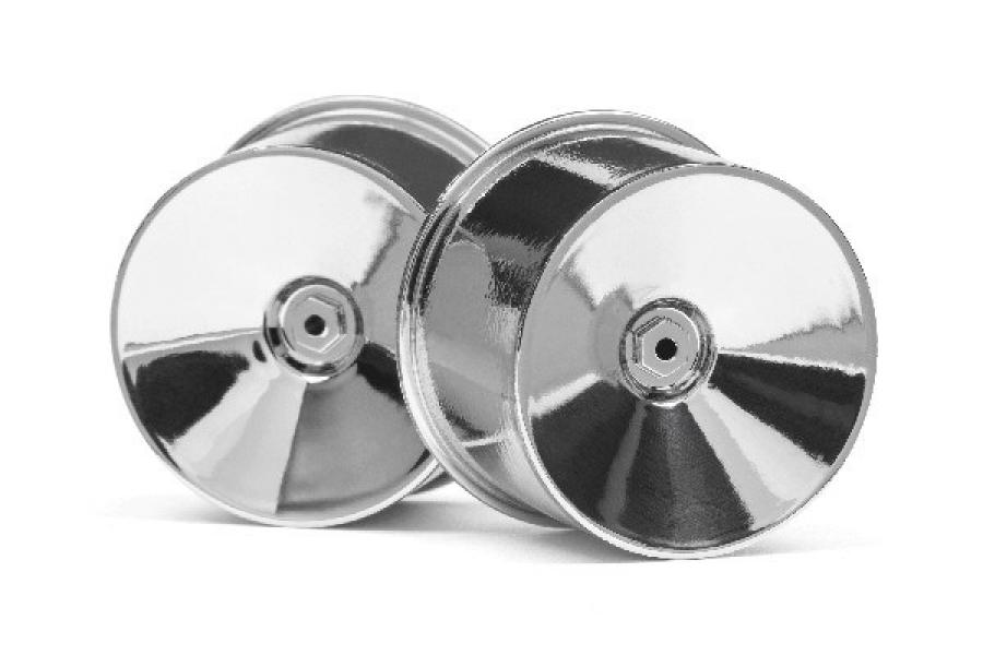 Q32 Dish Wheel Set (Chrome/22X14/4Pcs) 116020