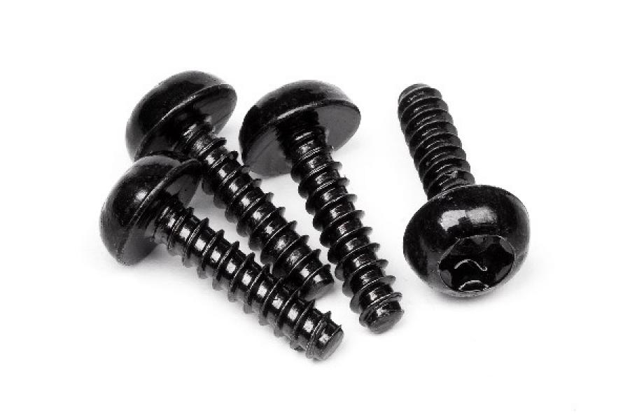 HPI Racing  TP. WIDE BUTTON HEAD SCREW M4x16mm (4pcs) 15495