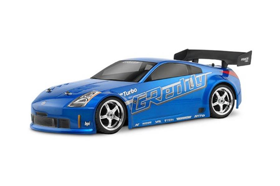 HPI Racing  Nissan 350Z Greedy Twin Turbo Body (200mm) 17518