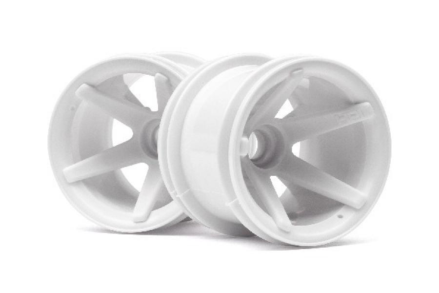 Super Star Mt Wheels Front (White/2.2In/2Pcs) 2100