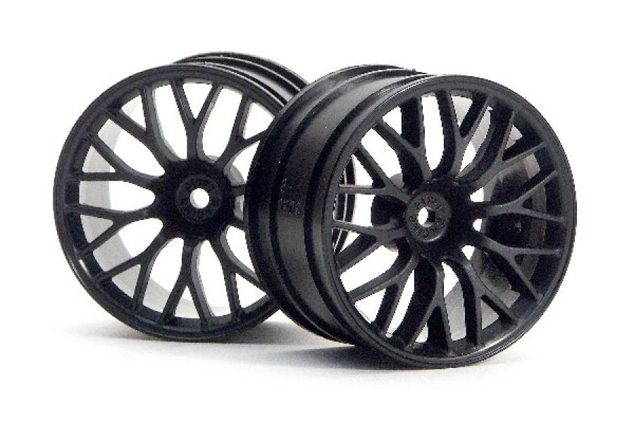 Mesh Wheel 57X35Mm (2.2 In.) Black