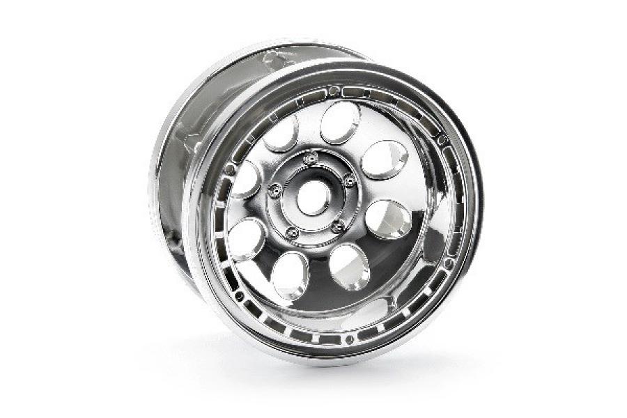 Rock 8 Bead Lock Wheel Chrome (55X36Mm/2Pcs) 3213