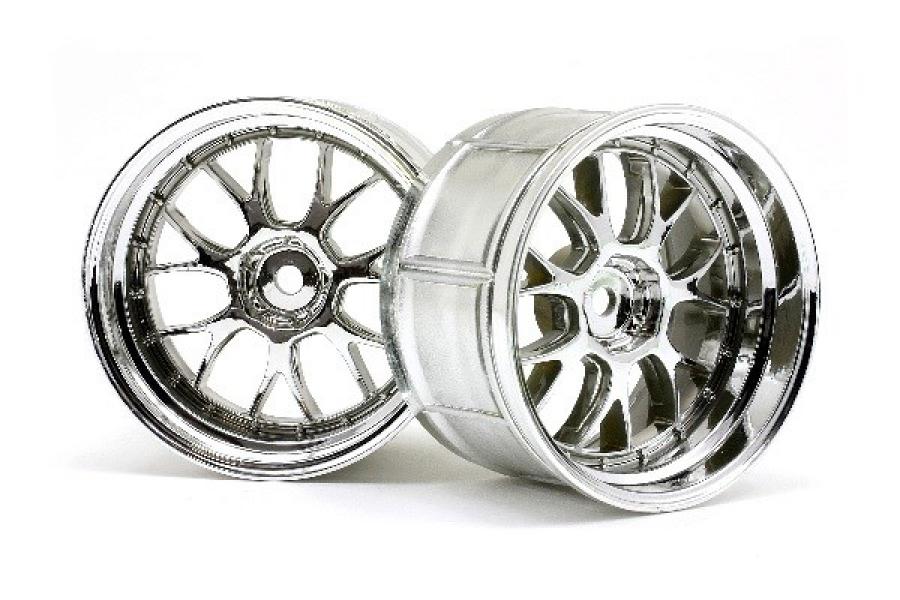 HPI Racing  Lp35 Lm-R Wheel Chrome (2Pcs) 33461