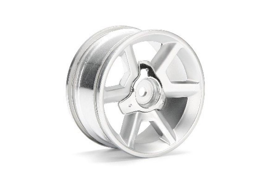 GT Wheel Silver (6Mm Offset/2Pcs) 33471