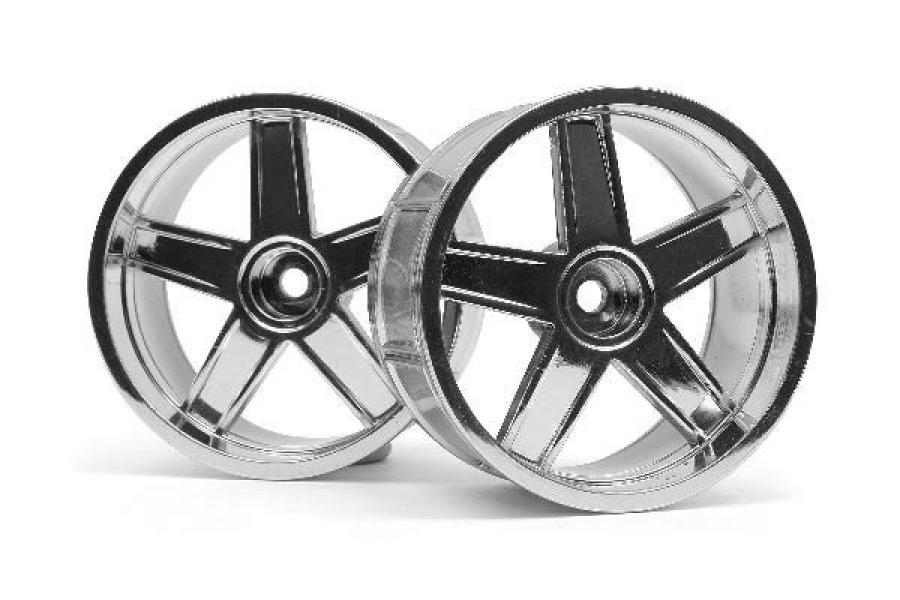 Hpi Racing Lp35 Wheel Mf Type Chrome (9Mm Offset/2Pcs) 33478