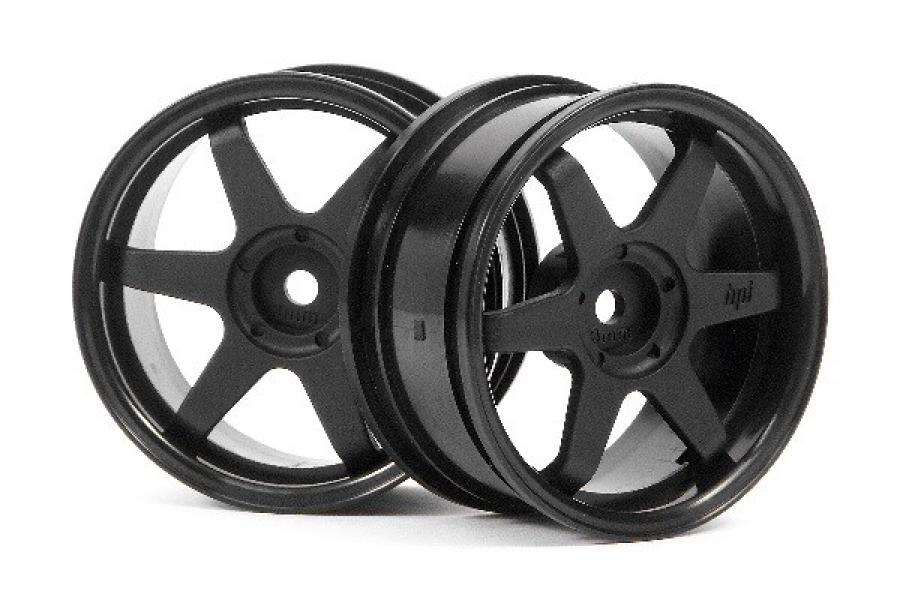 HPI Racing  Te37 Wheel 26mm Black (3mm Offset) 3841