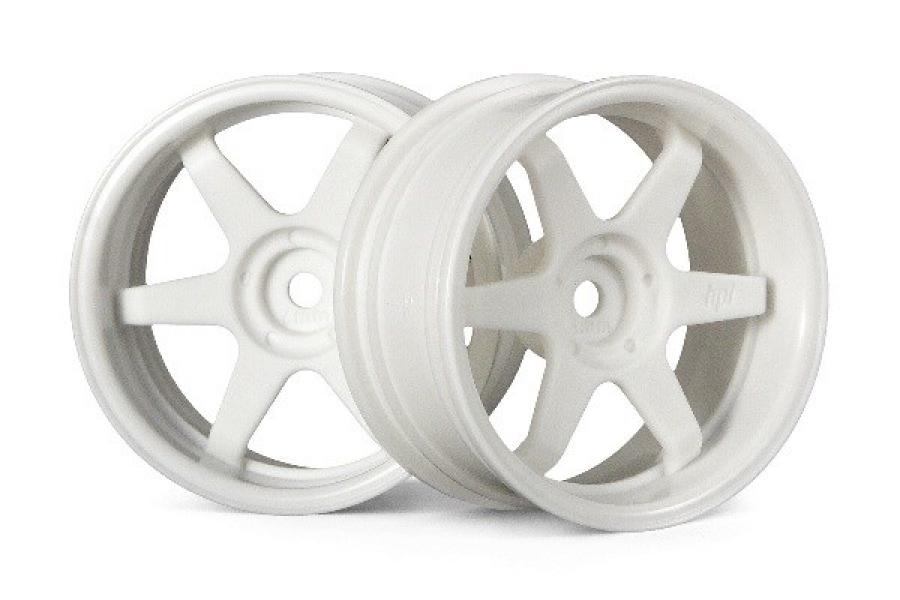 Hpi Racing Te37 Wheel 26Mm White (6Mm Offset) 3845