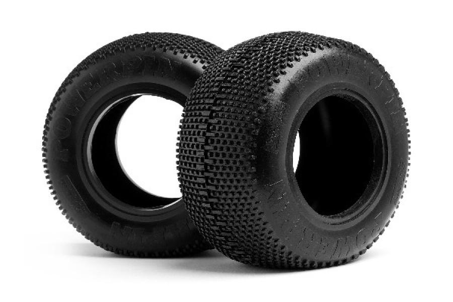 Powerpin 2.2 Inch Mt Tire (White/2Pcs) 67687