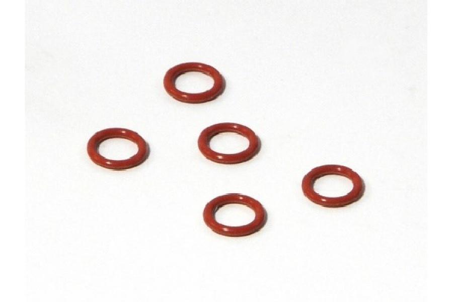 HPI Racing  SILICONE O RING SS-045 4.5 X 6.6MM (RED)(5PCS) 6823