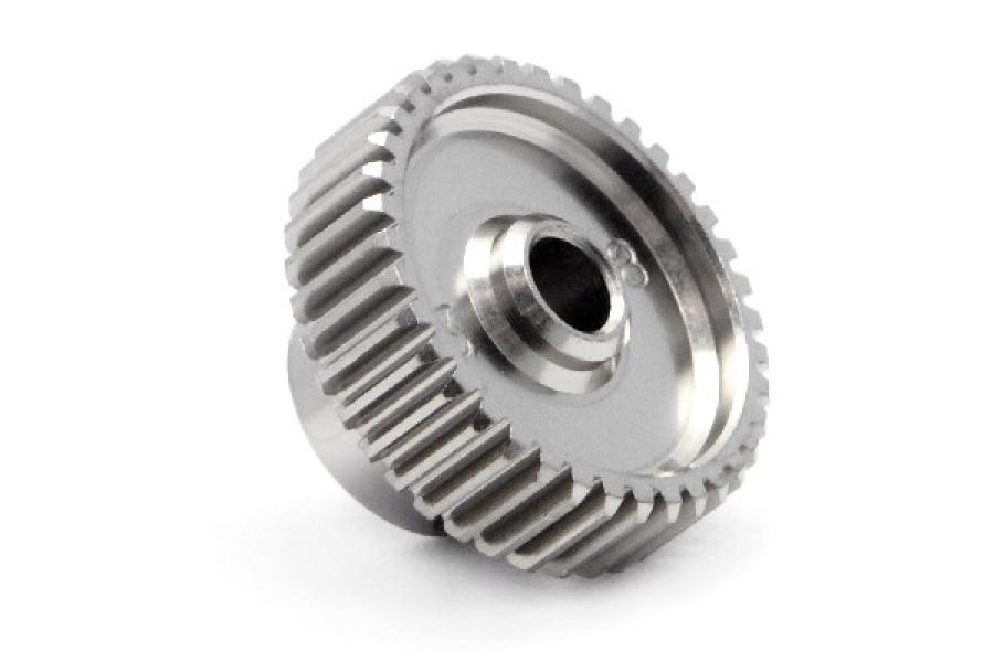 Aluminium Racing Pinion Gear 38 Tooth (64 Pitch) 76538