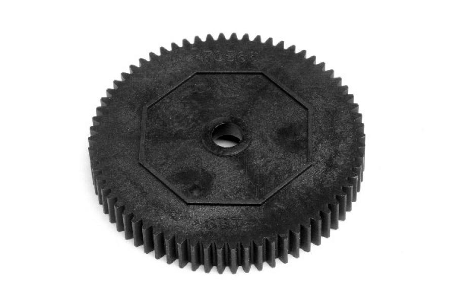 HPI Racing  SPUR GEAR 66T, W/O SLIPPER CLUTCH PAD 82019