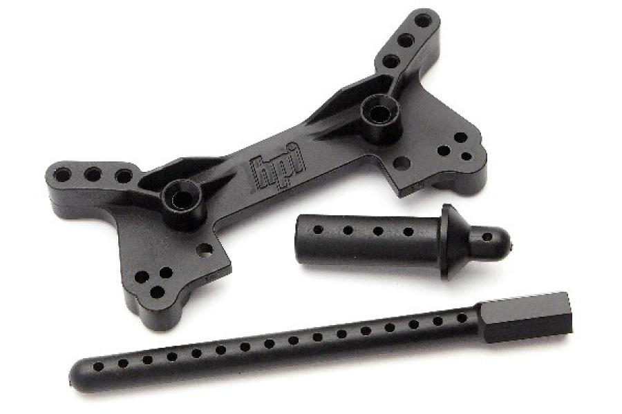 HPI Racing  SHOCK TOWER/BODY POST SET 85090