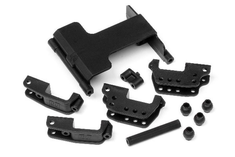 Servo Mount/High Link Bracket Set (Wheely King) 85632