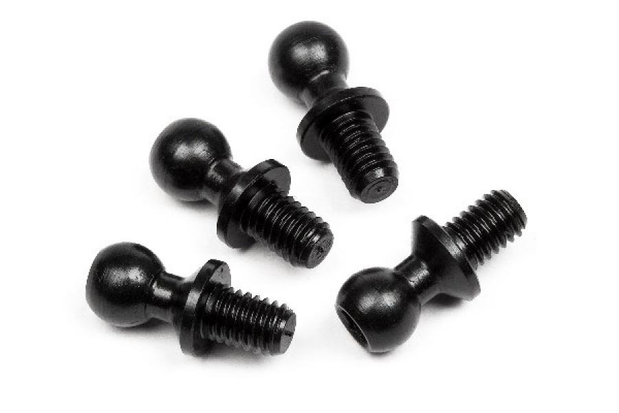 HPI Racing  BALL STUD 4.3x9mm (2mm SOCKET/4pcs) 86049