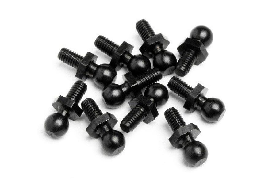 HPI Racing  Ball Stud 4.8X12mm (10Pcs) 86896